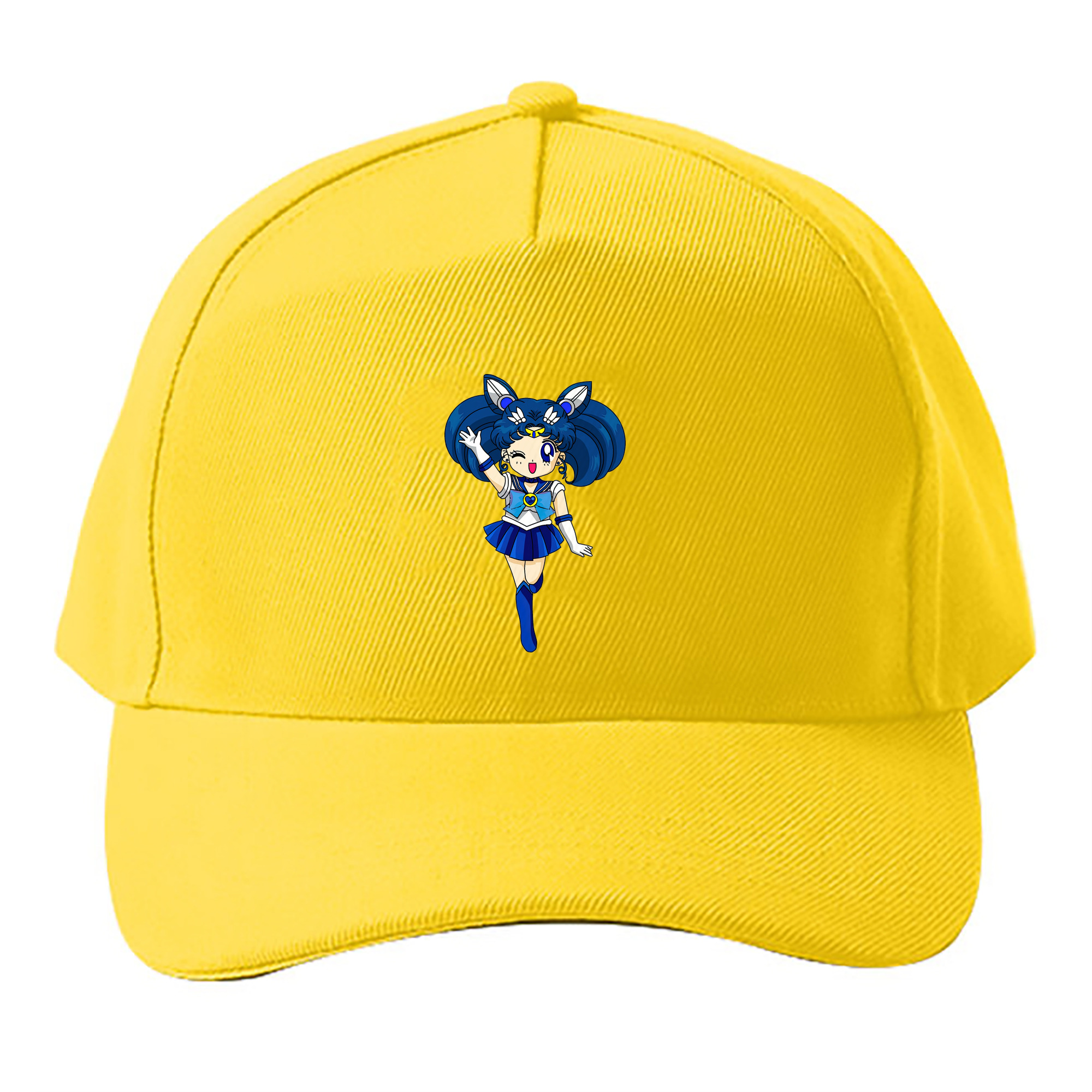 （画像用） 美少女戦士セーラームーン 水野 亜美 みずの あみ Sailor Moon Mizuno Ami ベースボールキャップ 綿100％ 男女兼用 帽子 スポーツ